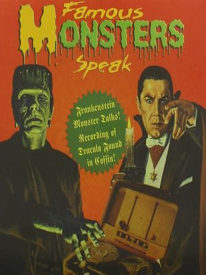 cover image of Famous Monsters Speak!